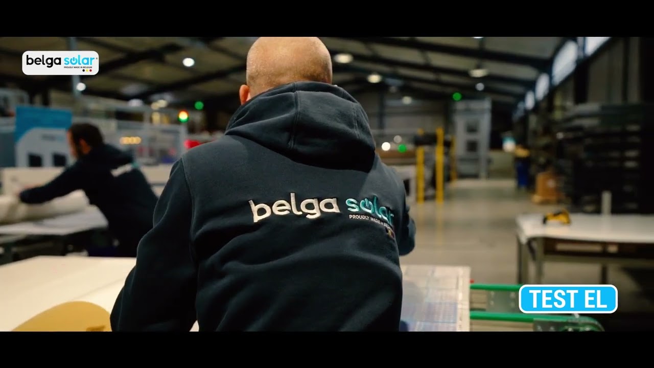 Belga Solar : la nouvelle chaîne de production