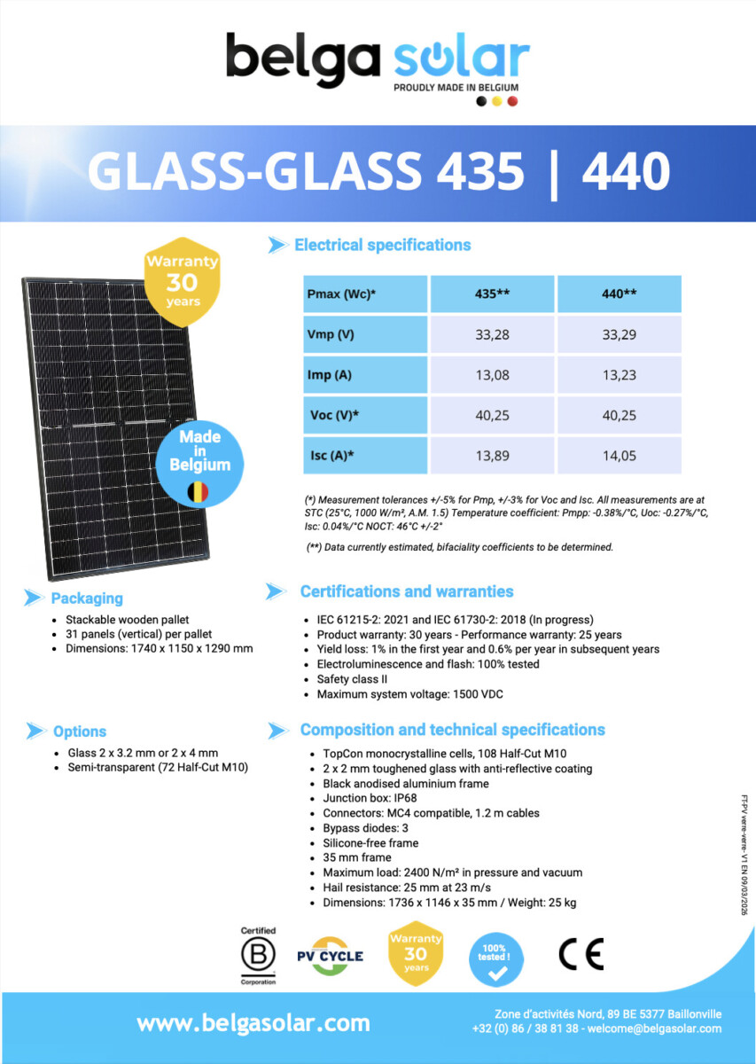 Glass-Glass 435-440