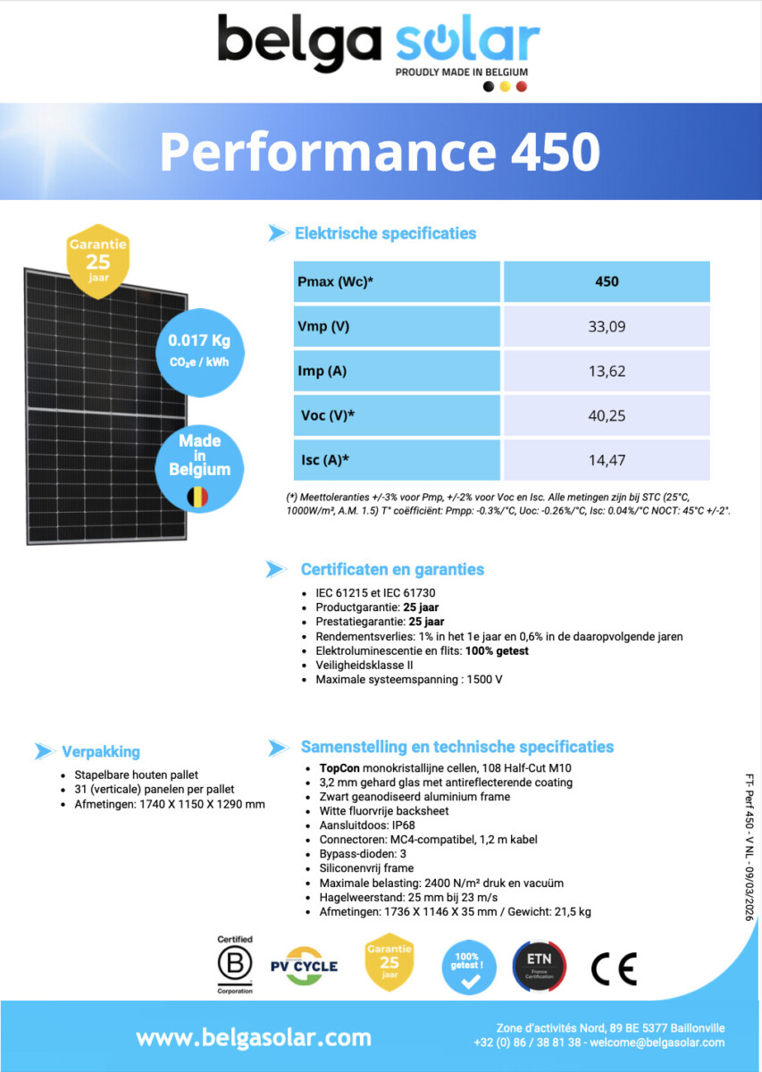 Performance TOPCON 450